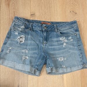 Vigoss Distressed Denim Shorts
